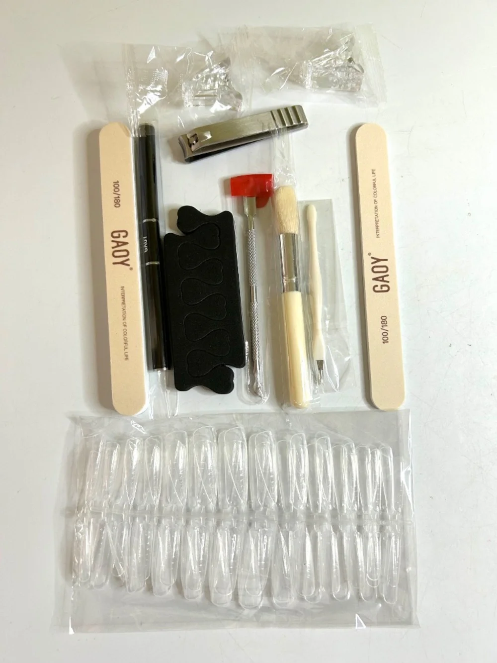 All In One Poly Gel Nail Extension Kit Set